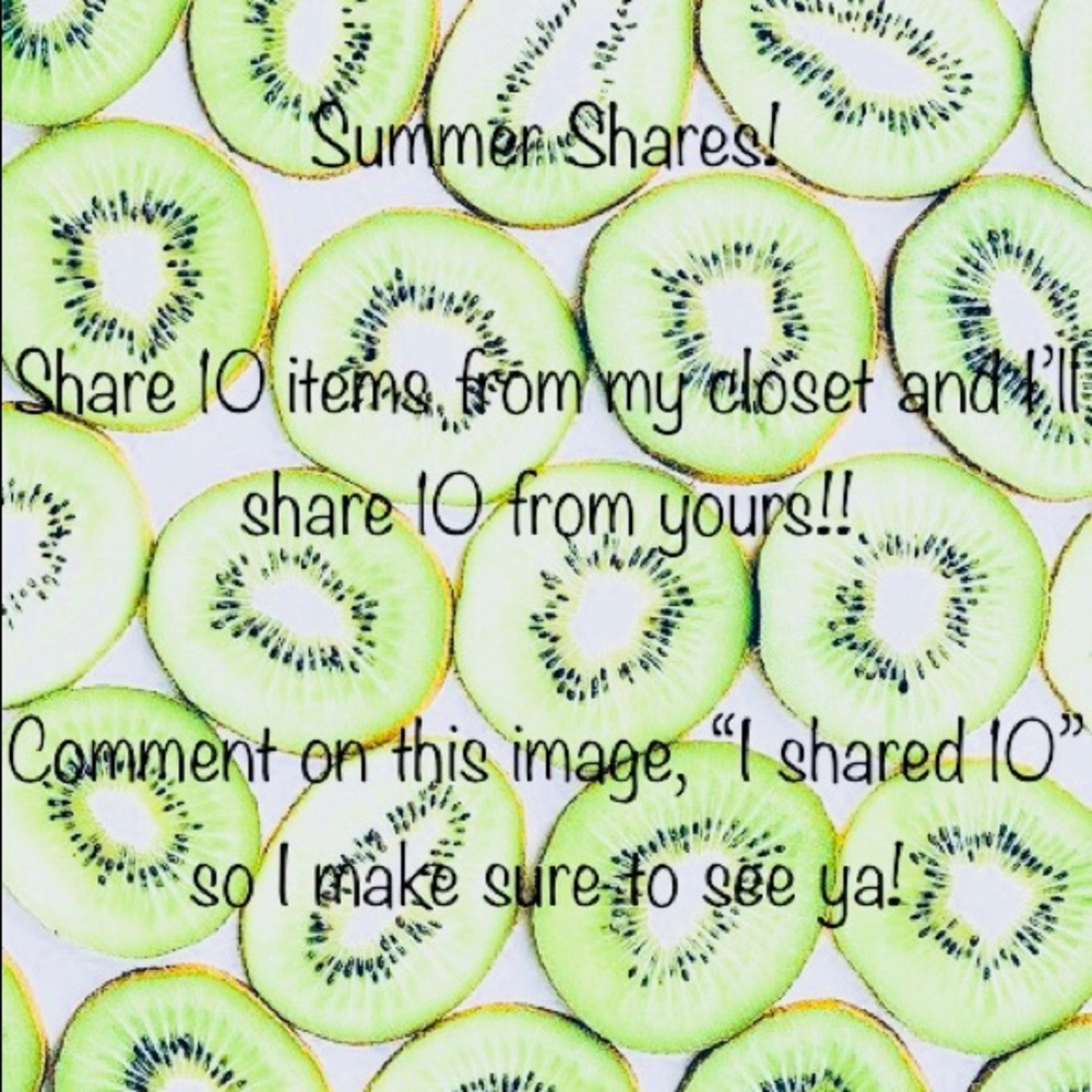 Summer Time Sharing!